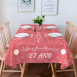 Nappe personnalisée sur mesure