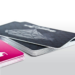 Carte PVC blanc ou transparent