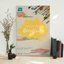 Impression d'Art (Affiche sur papier création)