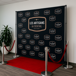 Imprimer photocall, mur d'image