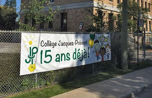 Banderole publicitaire